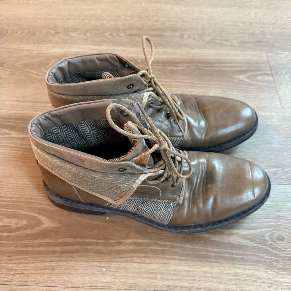 Men's Brown Leather Boots
